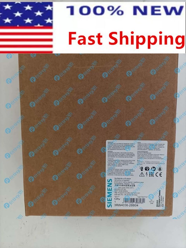 1PC SIEMENS soft starter 3RW4036-2BB04
