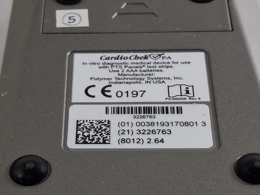 Polymer Technology Systems, Inc. CardioChek PA Analyzer