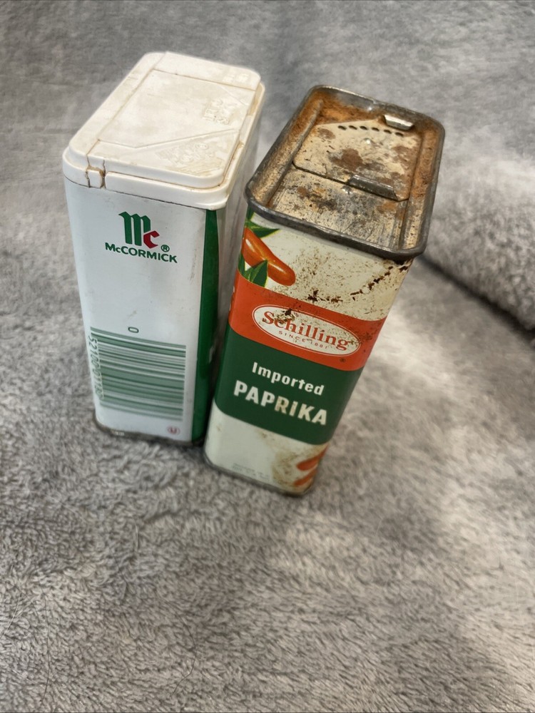 schilling spice tins