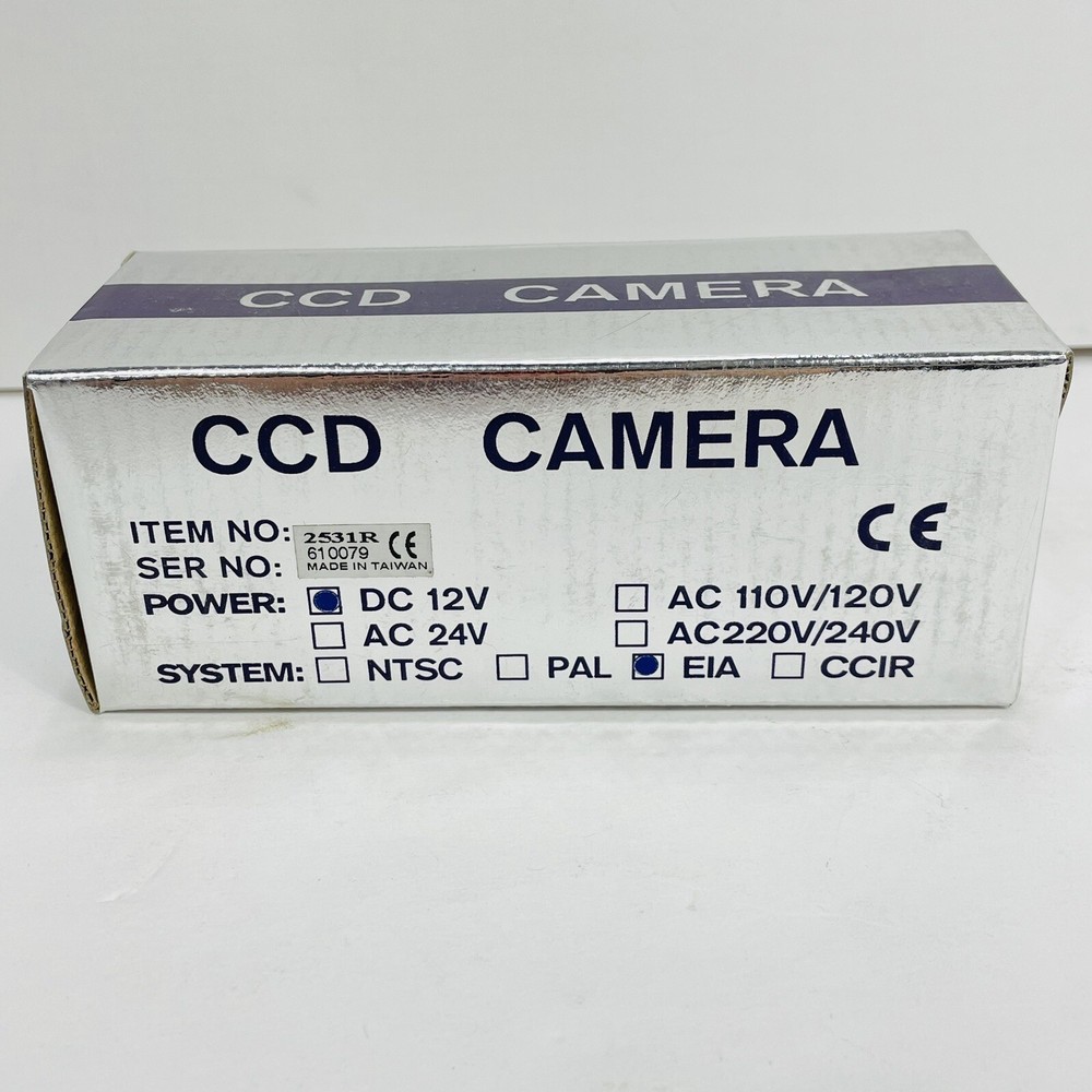 Ultra Pro Series 12Vdc CCD Camera B/W High Resolution EIA ~New Surplus~