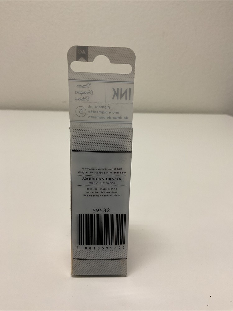 American Crafts Stackable Mini Ink Pads 6 Inks/pack, Classics - 6 PACK