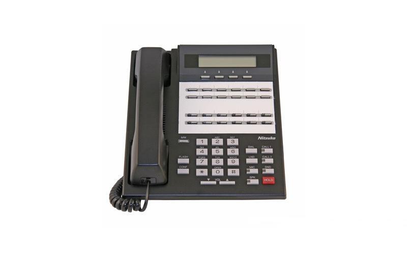 Fully Refurbished Nitsuko 92753 22-Button Speaker Display Phone (Black)