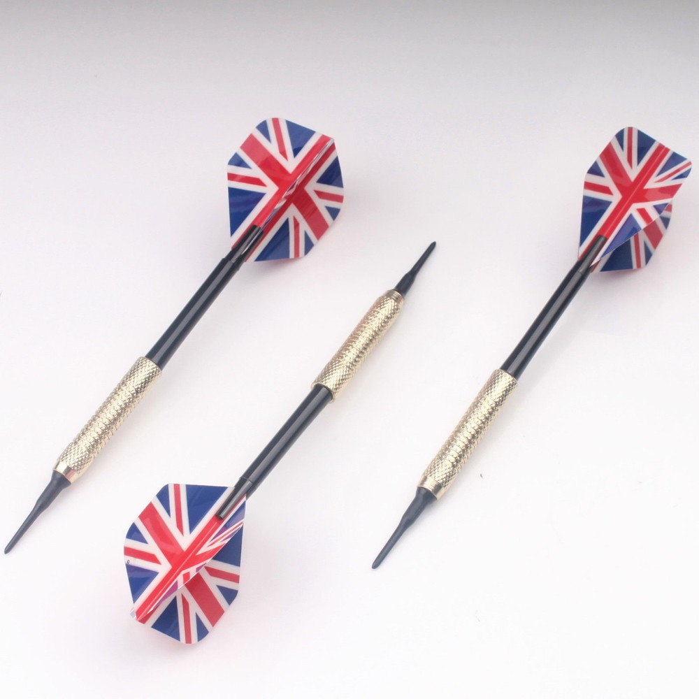 12 Pack Soft Tip Darts 14g For Electronic Dartboard With 36 Extra Tips