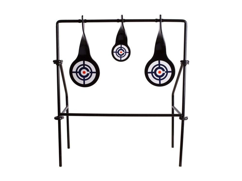Crosman CSLT Metal Spinning Target,Black 1, Black
