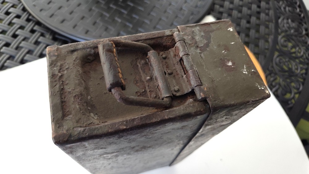 World War Two German mg-42 ammo box