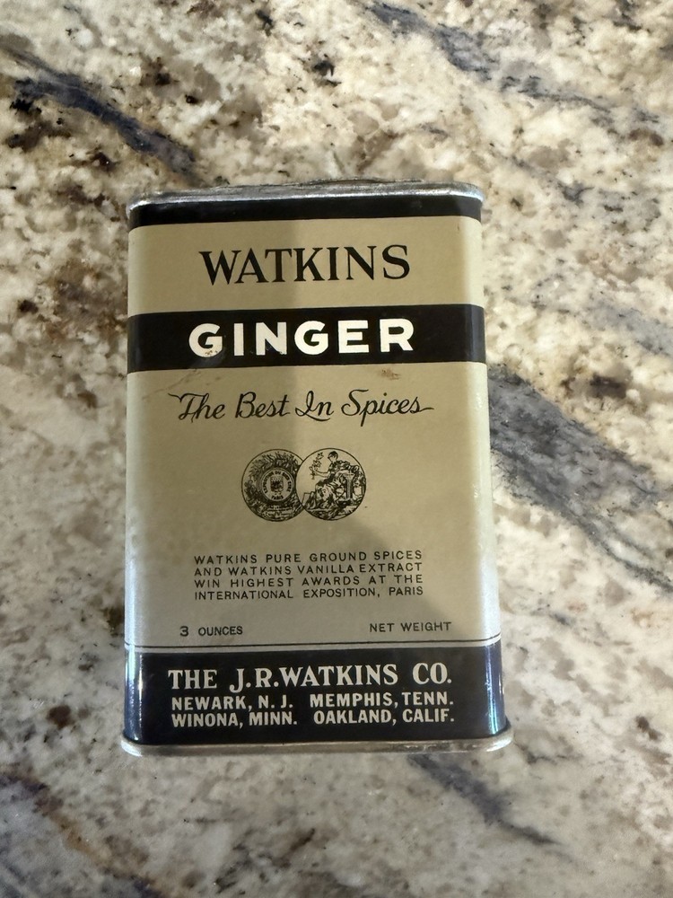 Vintage Collection Watkins Spice Tins
