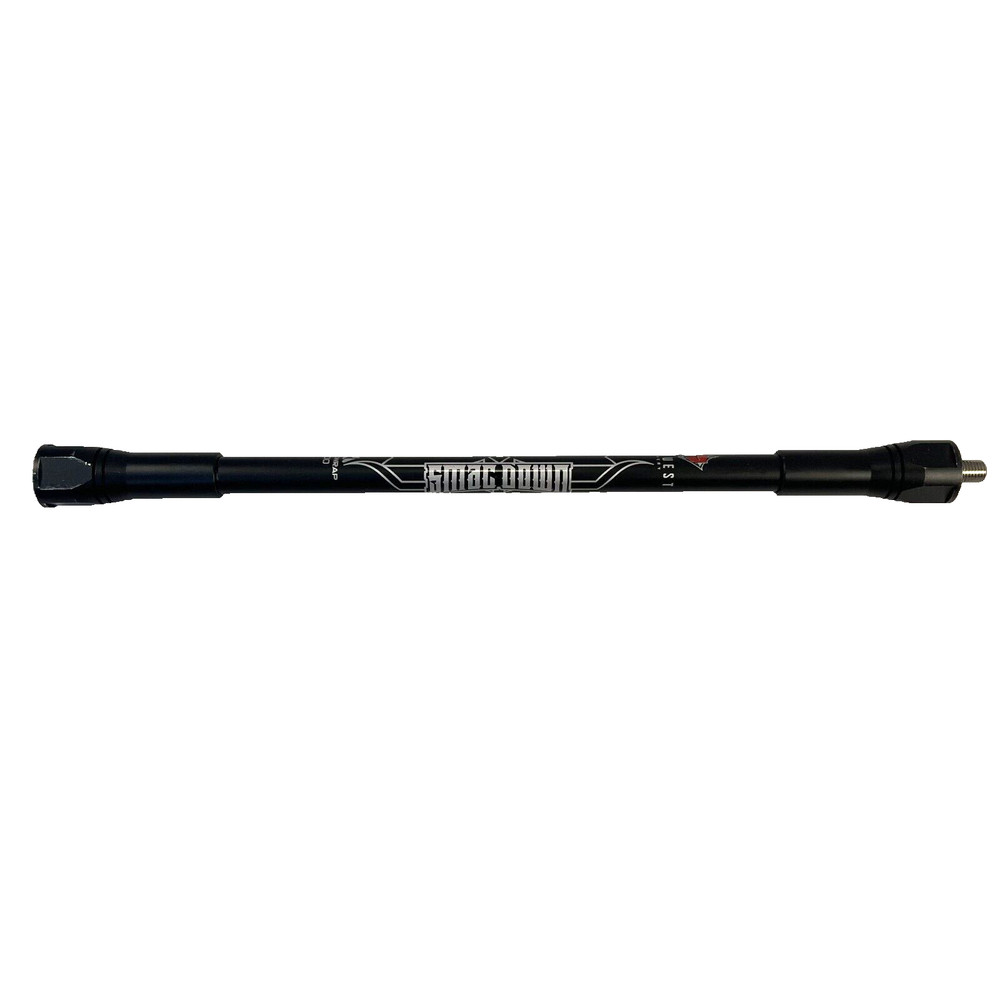 Conquest Archery 12" Black SMACDOWN .500 Target Stabilizer Side Bar SMACWRAP
