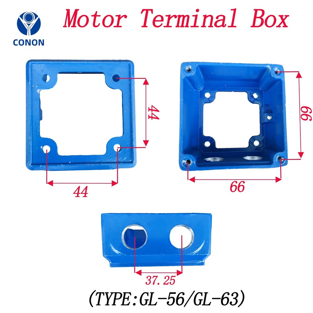 Motor Terminal Box 63-132 for Three phase motor