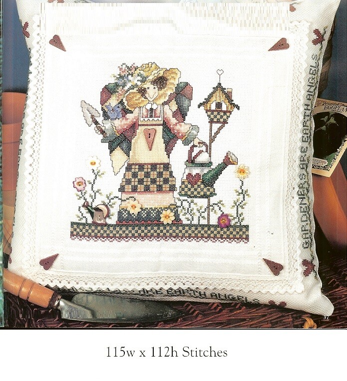 EARTH ANGELS CROSS STITCH PATTERN ONLY - DE  WYE