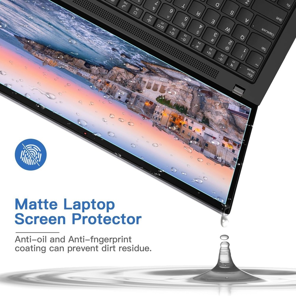Anti Glare Screen Protector for 14" Laptop (2 Pack)