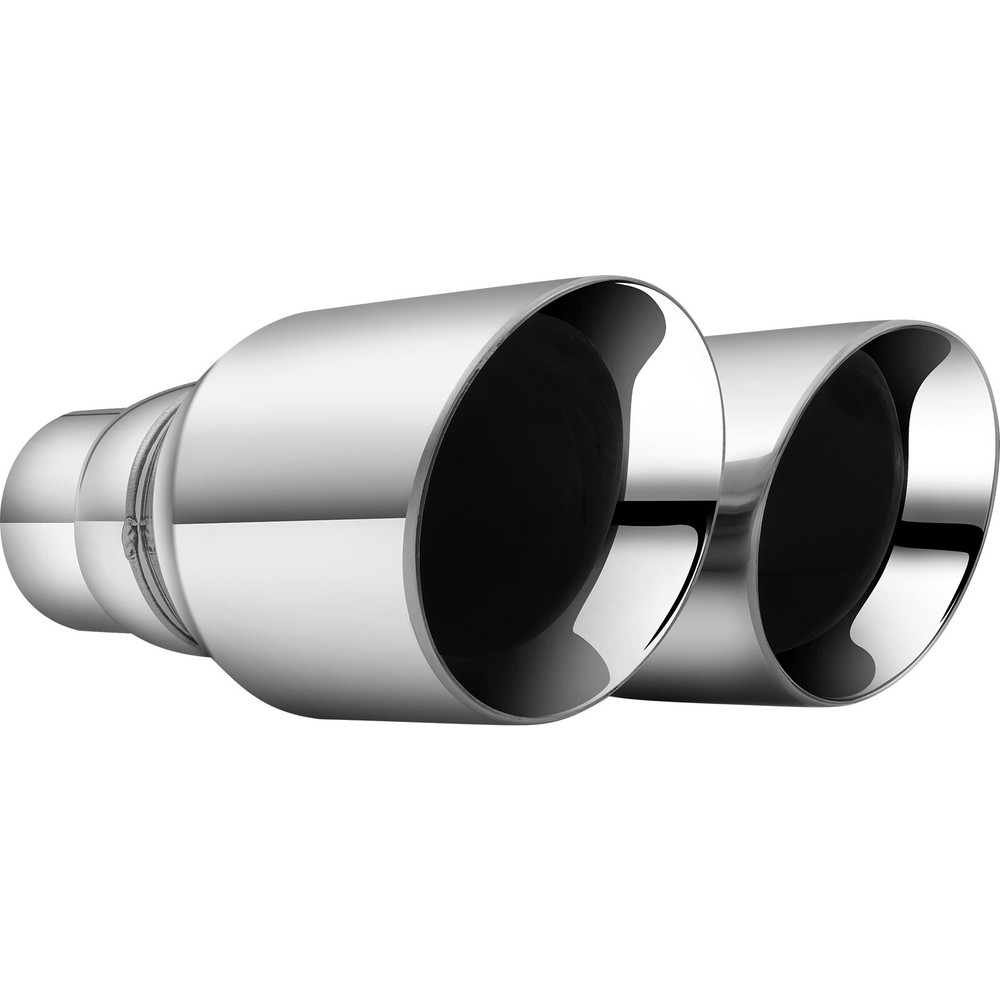 For Cadillac CTS DTS Deville Eldorado 2.5" In Dual Exhaust Pipe Tip Double Wall