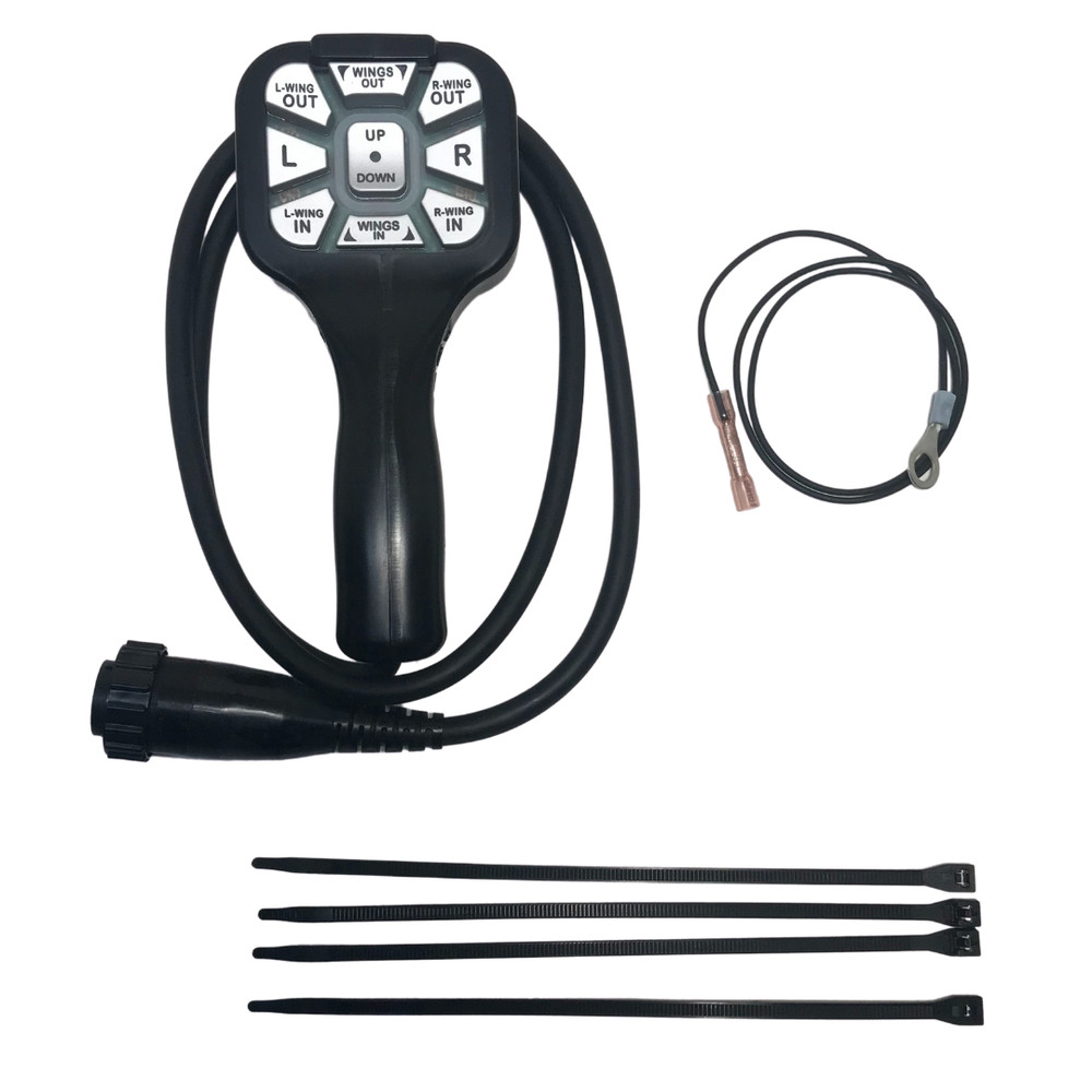New Controller Western MVP V Plow Handheld Control Round Black Plug 96462