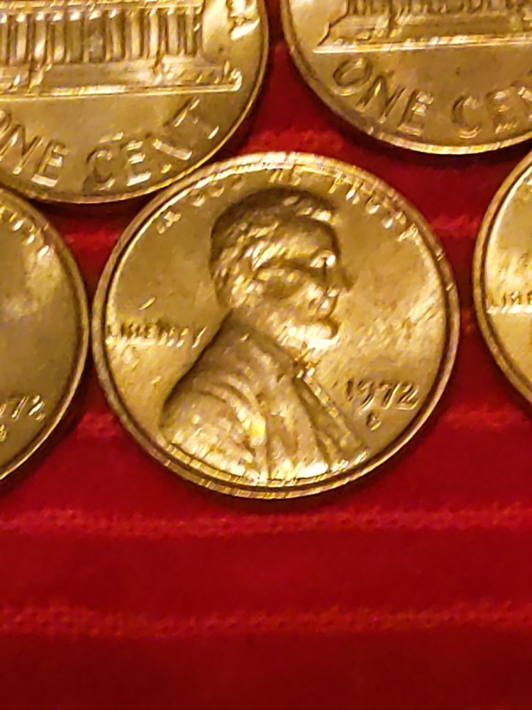 1972-S 1C RD Lincoln Cent