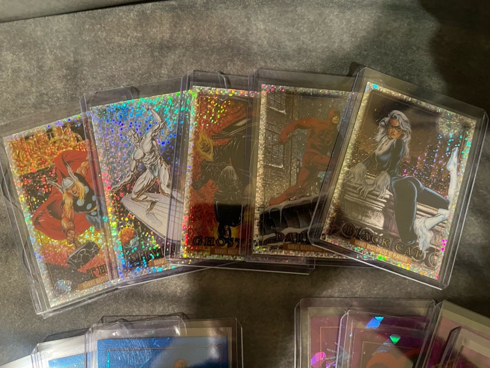 2024 UD Marvel Masterpieces '92 Platinum *YOU PICK* Base, Parallels & Inserts