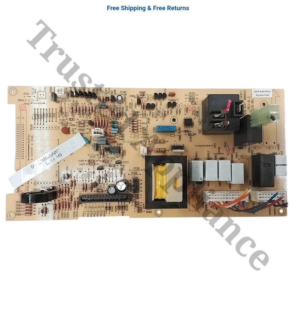 Whirlpool Microwave Main Control Board Electronic Controller PCB W10286816