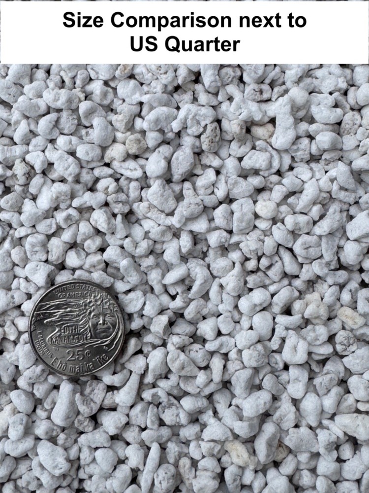 Chunky Perlite #2 - DOUBLE GRADED - No Dust or Smaller Particles