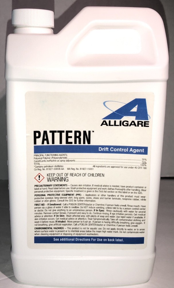 Alligare Pattern-Drift Control Agent-1ea Quart-RARE-SHIPS SAME BUSINESS DAY-NEW