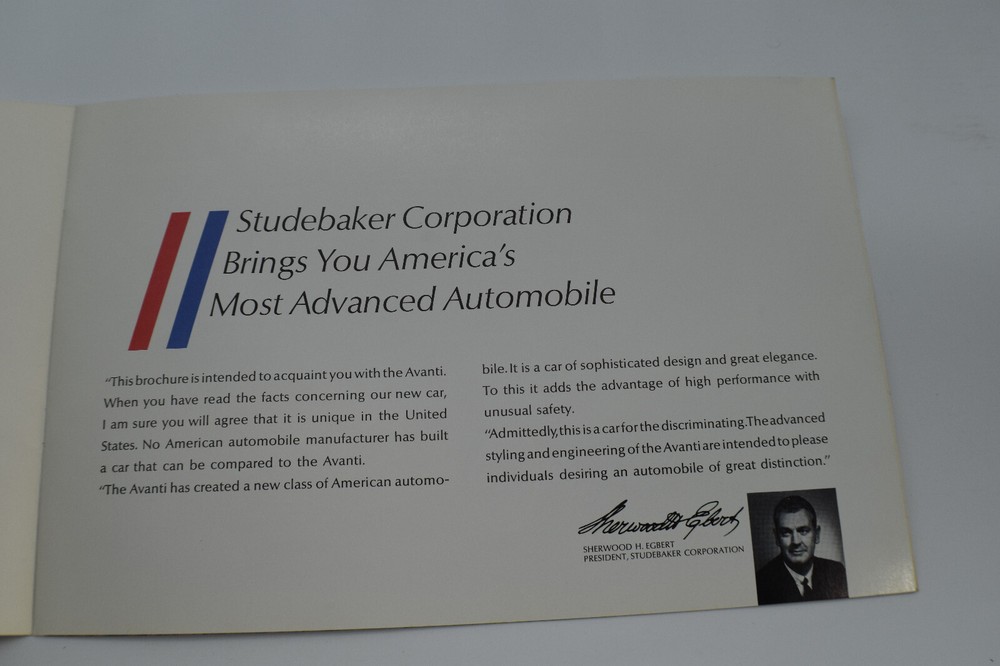 1962 Avanti by Studebaker *ORIGINAL*