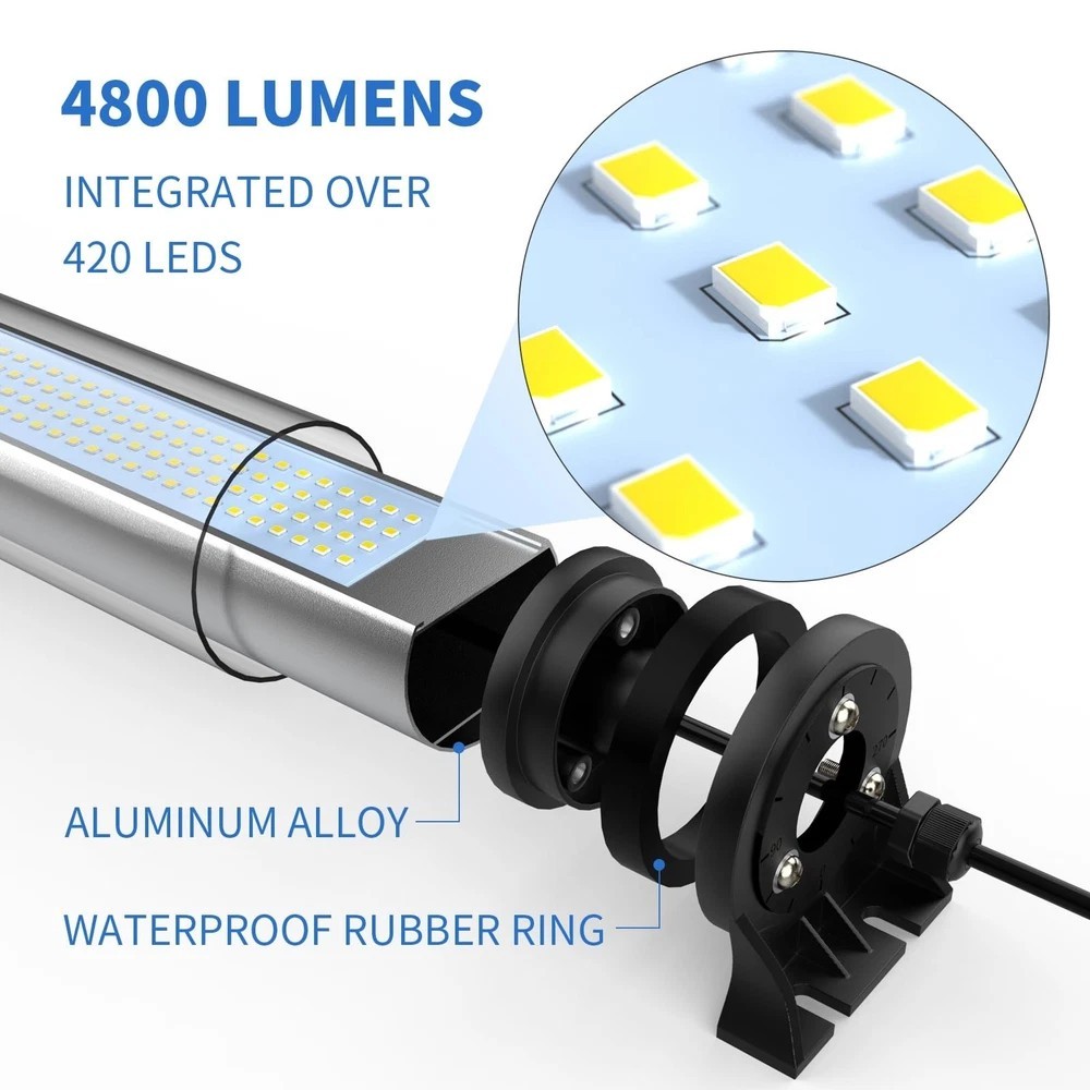 40W IP66 Explosion Proof Light Led Machine Light Work Tube Light Industrial L...