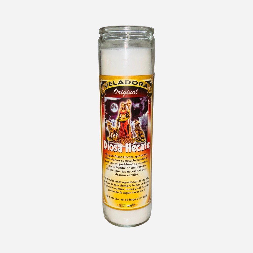 Diosa Hecate Veladora - Hekate Goddess Candle