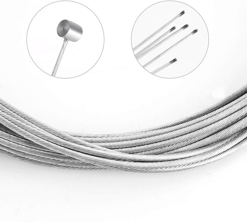 10PCS Complete Brake Cable Kit for Mountain & BMX Bikes - Easy Installation