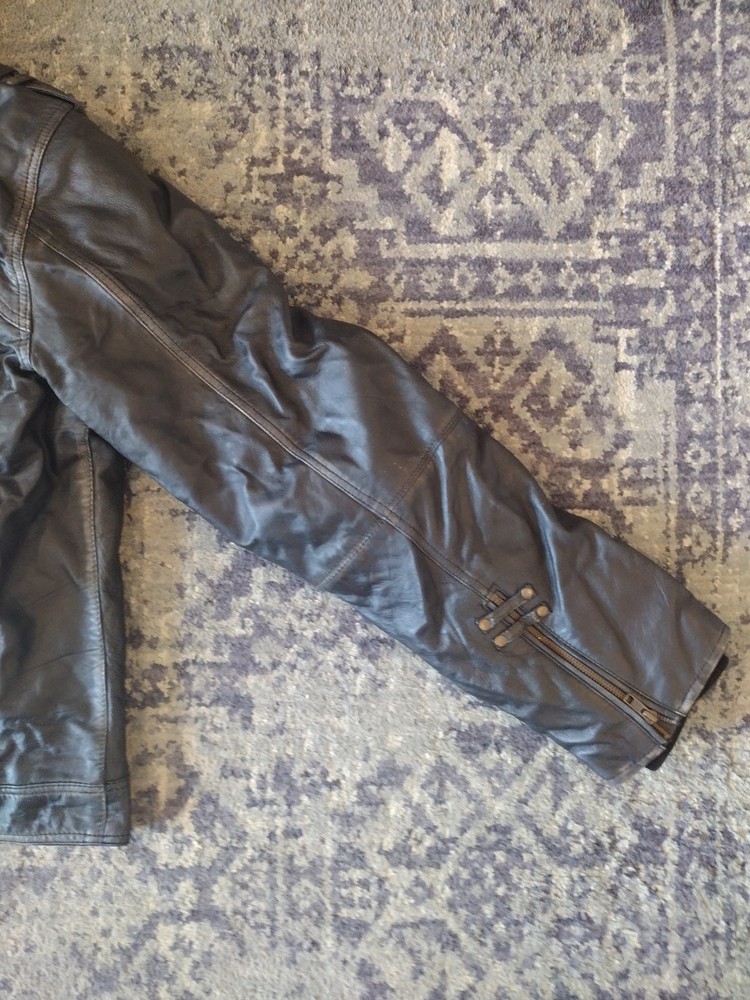 Motorcycle jacket - Custom Bilt Drago Jacket, Built In Padding