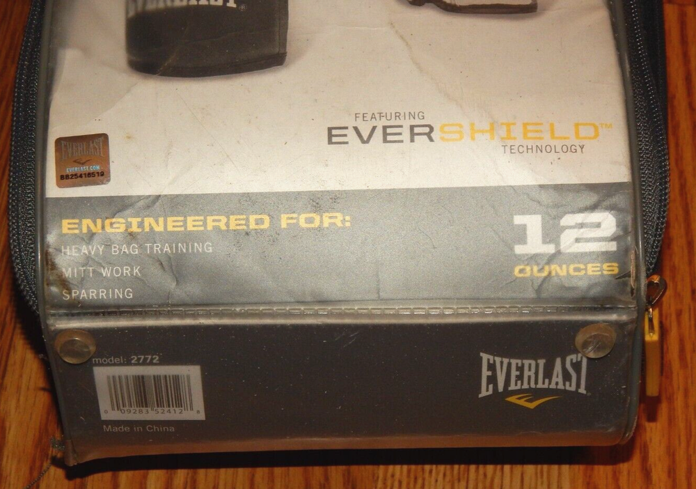 EVERLAST PRO STYLE ELITE EVERSHIELD TRAINING GLOVES 12oz