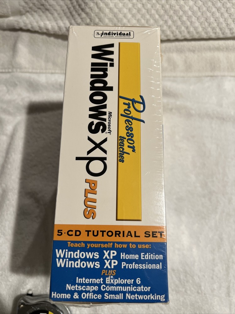 Professor Teaches: Microsoft XP Plus Professor Teaches 5 CD Tutorial Set