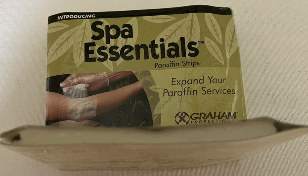 New Graham Professionals Spa Essentials Paraffin Wax Application Strips 1 Pack