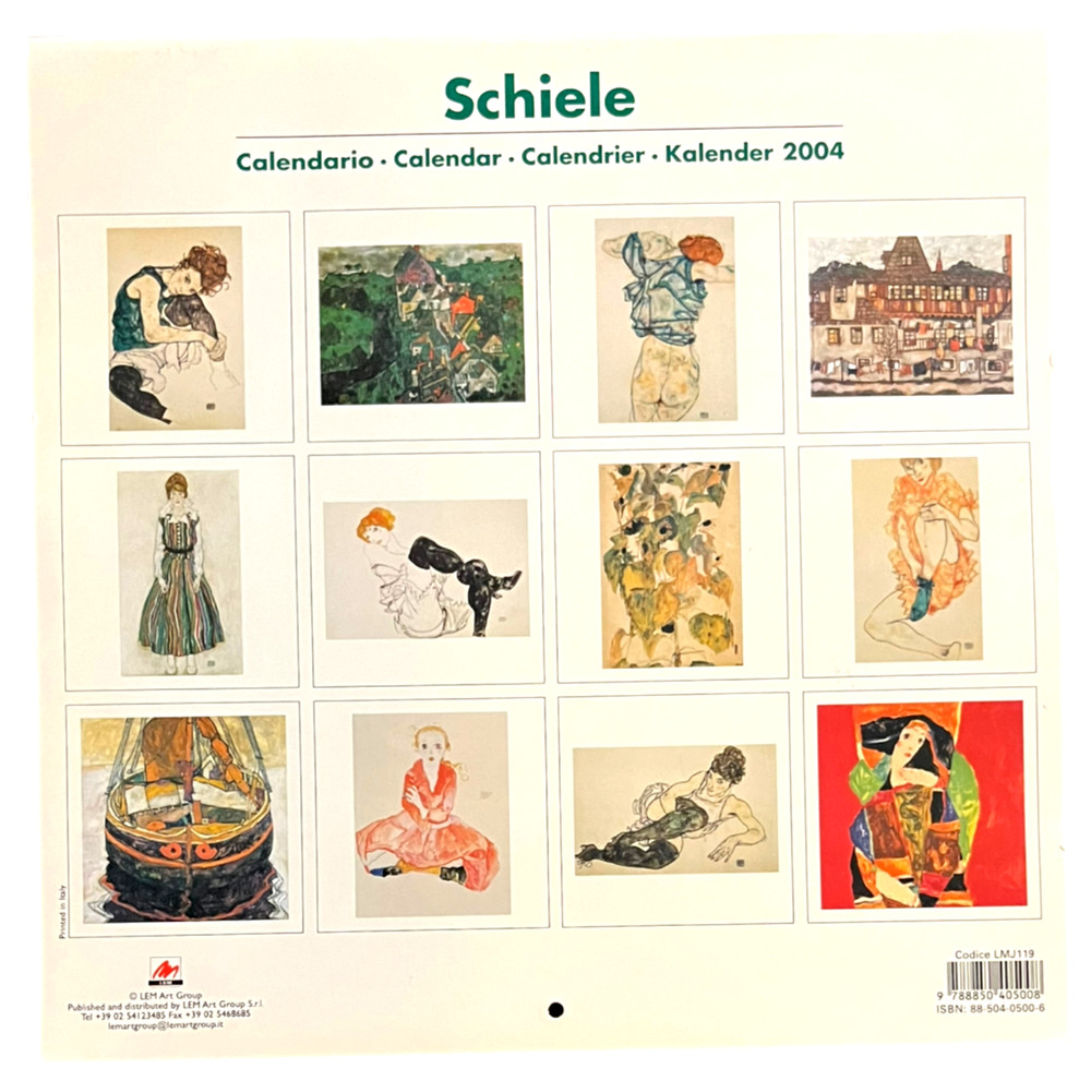 Schiele Calendar 2004 - Excellent Condition
