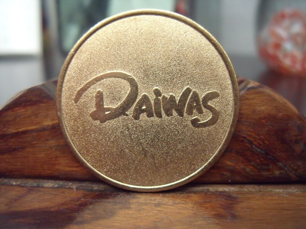 DAIWAS TOKEN HALF DOLLAR SIZE MAVERICK