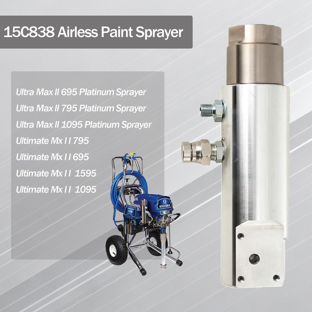 15C838 Airless Paint Sprayer Filter Assembly with Reflux Valve