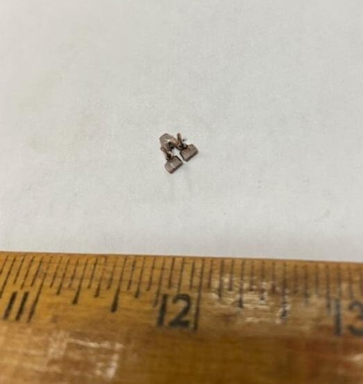 Bronze Letter "V" for Medals