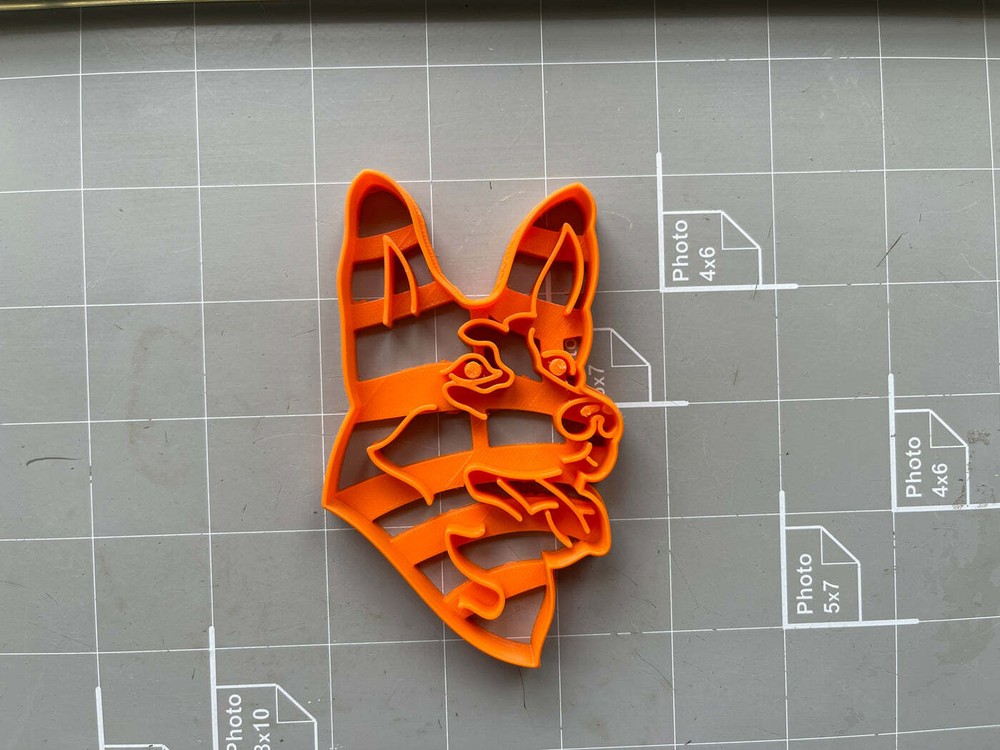 German Shepherd Cookie Cutter