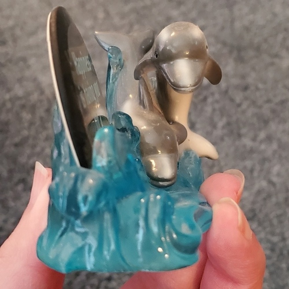 Paula's Cheerful Reflections dolphin figurine