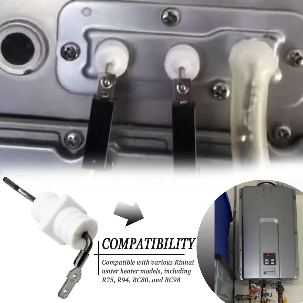 Flame Rod Electrode Kit For Rinnai tankless water heater parts