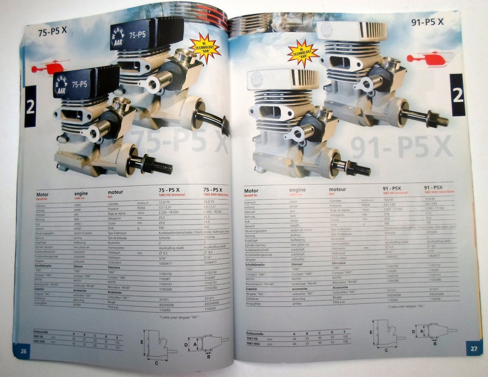100 PAGE WEBRA ENGINE CATALOG FROM AROUND 2010