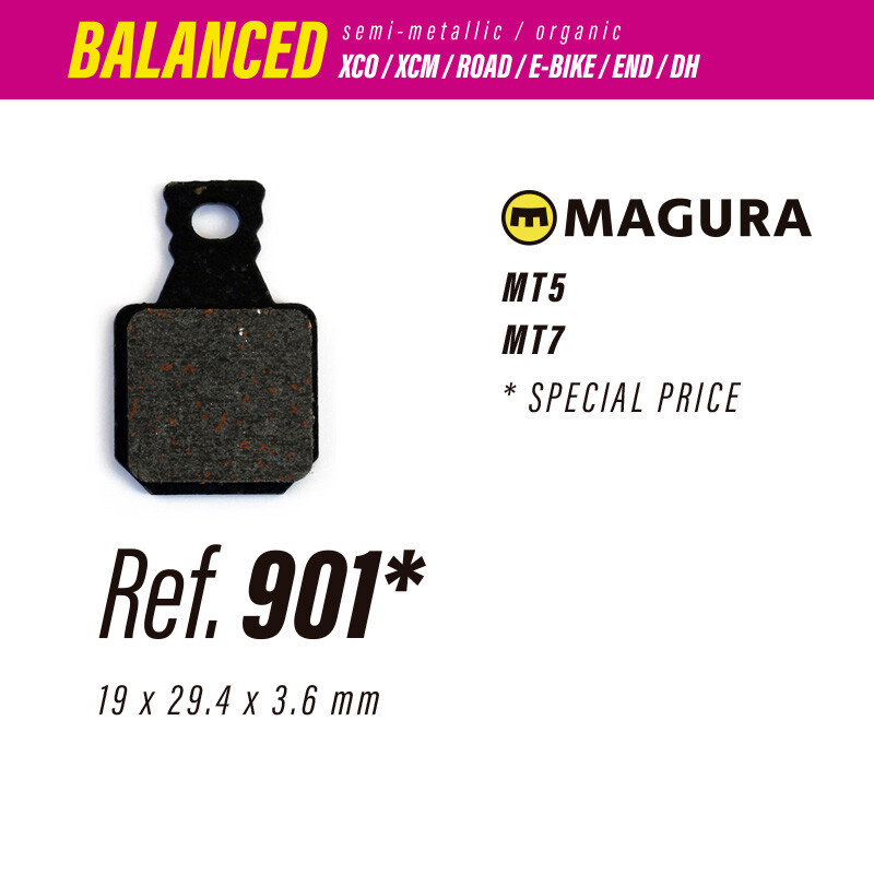 LESS BRAKES - Balanced, Powerful, Progressive - Brake Pads