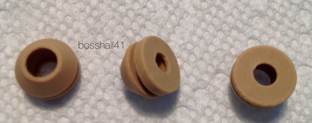 NATURAL RUBBER TURNTABLE / CHANGER MOTOR VIBRATION ISOLATORS VARIOUS MODELS