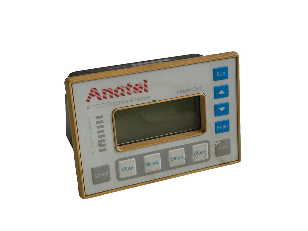 USED Anatel FG1000202 Organics Analyzer Display
