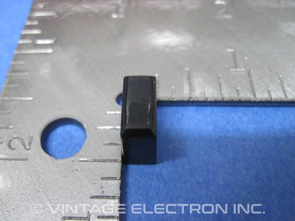 (2) NEW Rectangular Pushbutton (Button) Caps: Kie, E-Switch, Schadow, C&K, etc