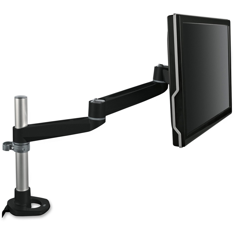 3m Mounting Arm For Flat Panel Display - 30 Lb Load Capacity - Silver (MA140MB)