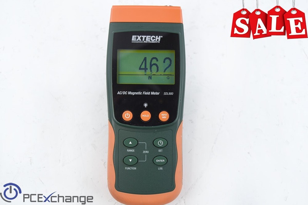Extech® SDL900 AC/DC Magnetic Field Meter/Datalogger