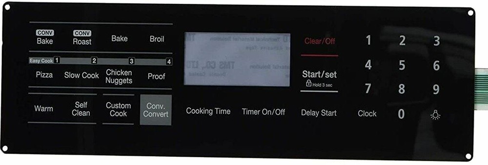 Switch Membrane Compatible with Samsung Range Oven FX510BGS