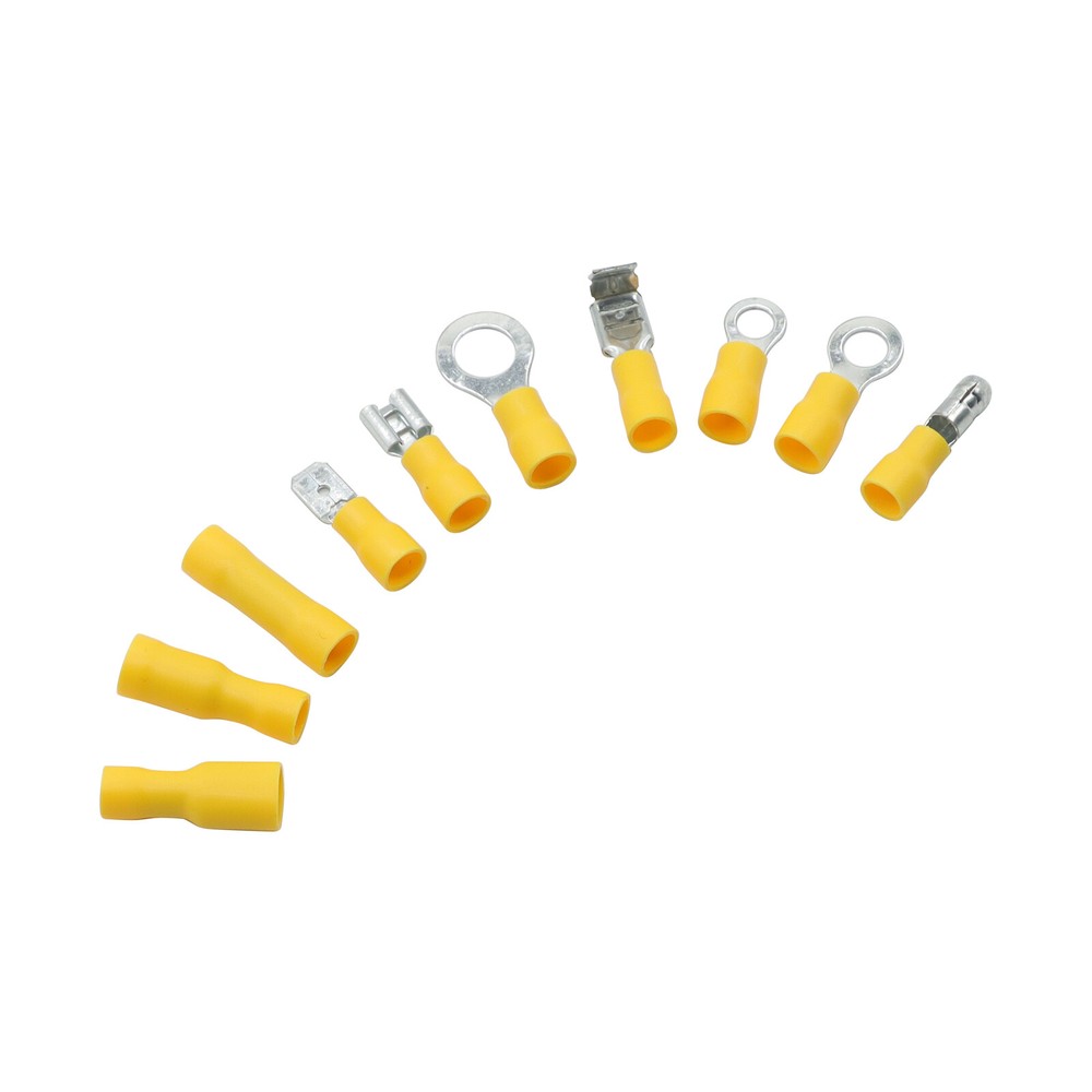 480pcs Electrical Wire Connector Assorted Insulated Crimp Terminal Spade Set Kit