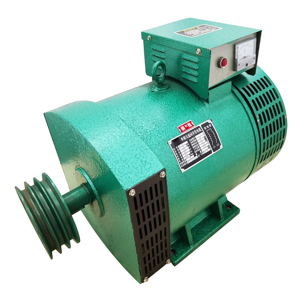 220V 1-Phase Driven Generator Brushed Generator Pure Copper Engine