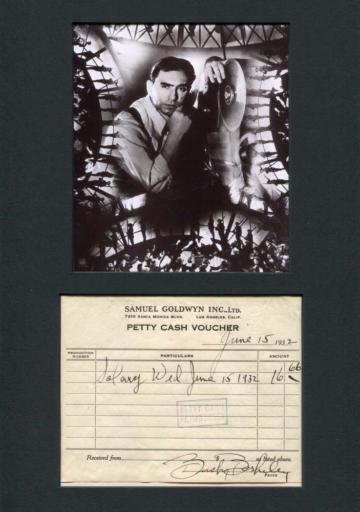 Busby Berkeley Autograph