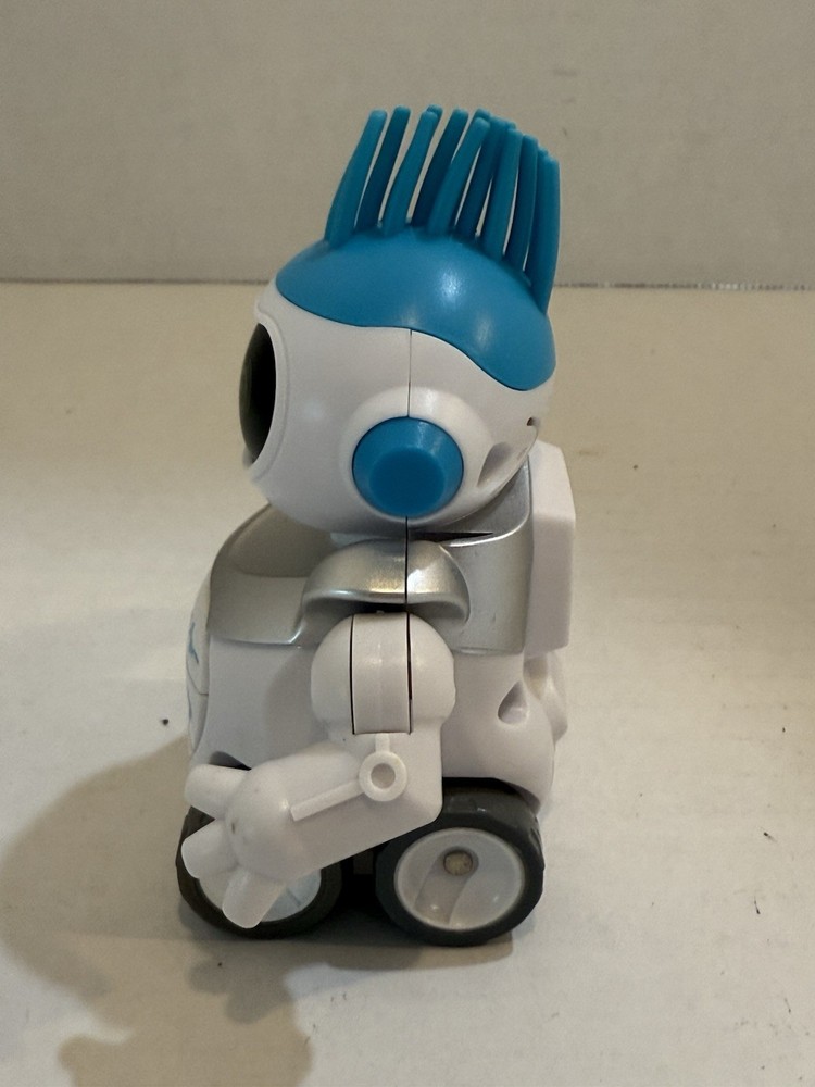 HEXBUG MoBots Ramblez Voice Changing Sidekick Blue~Lights, Sounds Robot Tested