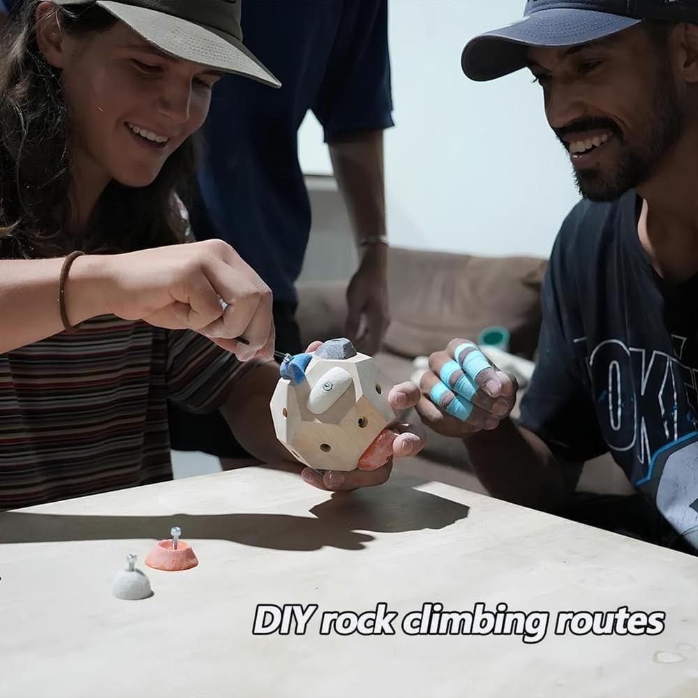 Handcrafted Boulder Block - Build Strength and Precision, Rock Climbers Gift ...