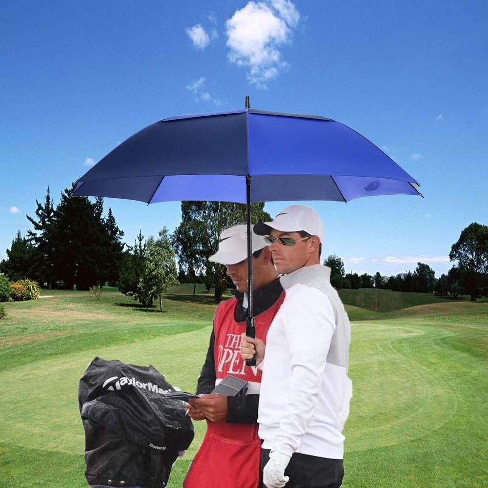 Extra Large Golf Umbrella, 54/62/68/72 Inch Automatic Open, Oversize Double C...
